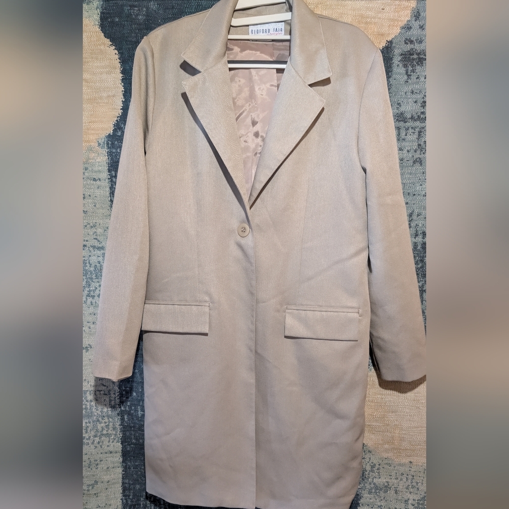 Vintage Tan Trench Coat